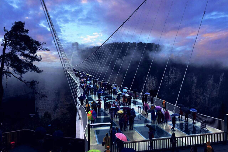 長沙出發(fā)到張家界玻璃橋、天門山、玻璃棧道、鳳凰古城3日游